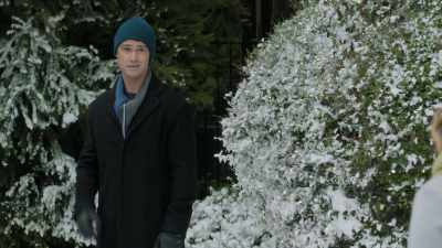 It's a winter wonderland.
You were lucky - Grounded for Christmas