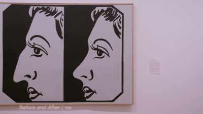 It's a woman in profile - The Andy Warhol Diaries