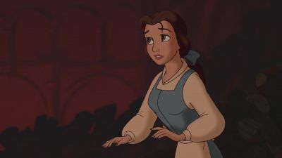 It's a Yule log - Beauty and the Beast: The Enchanted Christmas