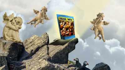 It's about a bag of trail mix - Big Nate