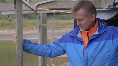 It's about a million gallons a day
leaving this lake. - Secrets of the Underground