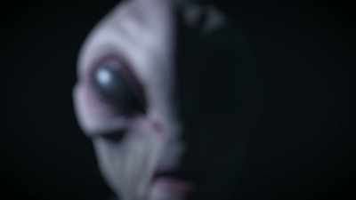 It's about my size, gray,
large almond shaped eyes. - Alien Abduction: Answers