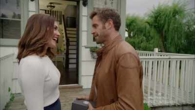 It's actually a doorbell with a security camera. - Ruby Herring Mysteries: Her Last Breath