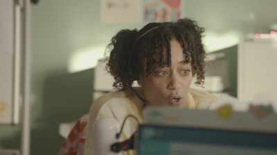 It's actually my first day,
so if I can put you on hold, - Ruby Speaking