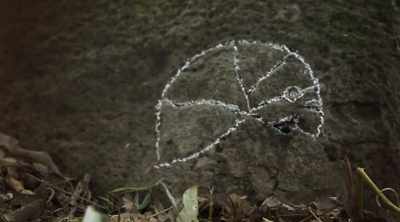 ‐ It's actually
the Golden Lily symbol - Lost Gold of World War II