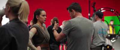 It's actually them doing it. - The Director and the Jedi