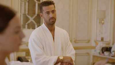 It's addressed
to Caroline DXB, - The Real Housewives of Dubai