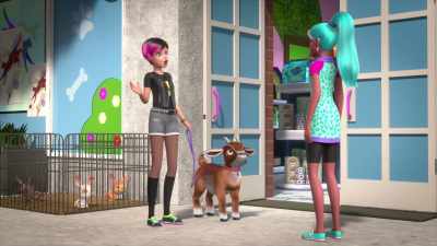 It's adoption day for animals - Barbie: A Touch of Magic