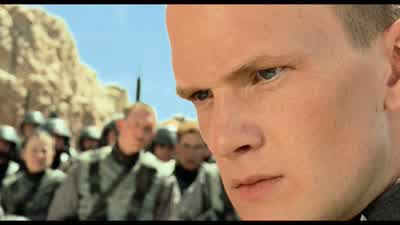 It's afraid. - Starship Troopers