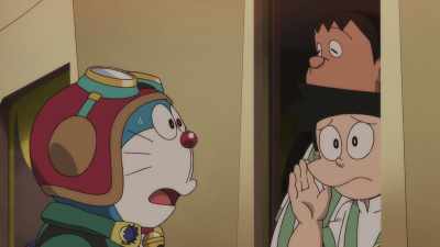 It's against the rules to go outside now. - Doraemon the Movie: Nobita's Sky Utopia