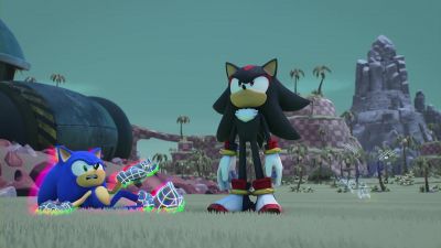 It's aiming away from us?! - Sonic Prime