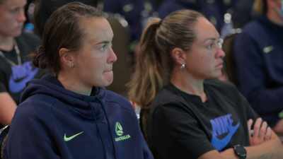 It's all about converting
in that final third, - Matildas: The World at Our Feet
