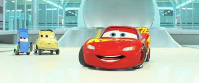 It's all about motivation mr McQueenyou can use anything negative as fuel to push through to the positiveah pretty positive ever since I was a rookieI am so excited that I get to train youI grew up watching you on TVha is that rightthese young guys are - Cars 3