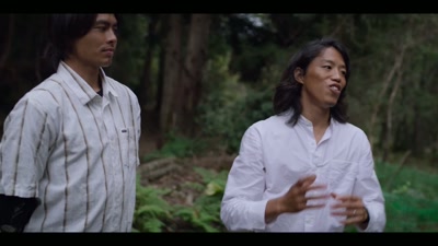 It's all connected, using forest trees
to create surfboards to use in the ocean. - Chasing Waves