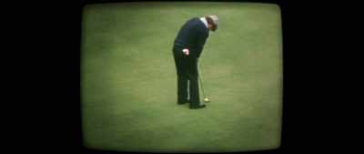 'It's all on this
to equal Watson's score.' - The Phantom of the Open