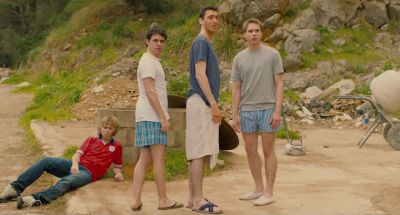 It's all right boys Kitty don't bite Not now she's been fed - The Inbetweeners
