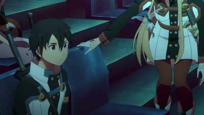 It's all right. I'll be back in no time.
I'm going to save everyone else here, too. - Sword Art Online: The Movie – Ordinal Scale