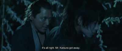 It's all right. Mr. Katsura got away. - Rurouni Kenshin: The Beginning