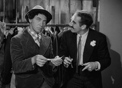 It's all right That's in every contract - A Night at the Opera