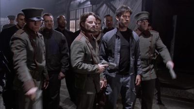 It's all right. We're just
escorting these prisoners. - Stargate Atlantis