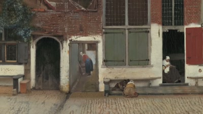 It's almost less a scene
than a mood, - Vermeer: The Greatest Exhibition