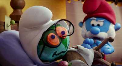 It's almost like a song number, if you will, - Smurfs: The Lost Village