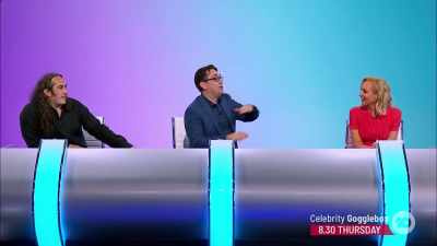 It's almost you reach
a point of skill level - Would I Lie to You?