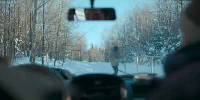 It's also my first time
going up this way. Drive slowly. - The Breaking Ice