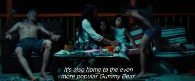 It's also home to the even
more popular Gummy Bear. - Monos