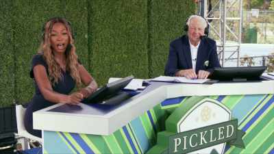 IT'S ALSO WHERE OUR SIDELINE
REPORTER, - Pickled