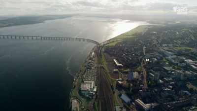 It's always been a boom and bust
city - Scotland from the Sky