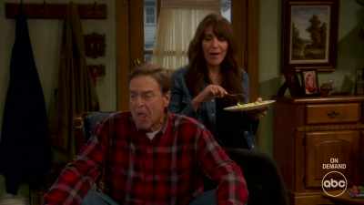 IT'S ALWAYS HARD WHEN YOUR
MENOPAUSAL KID MOVES OUT FOR THE - The Conners