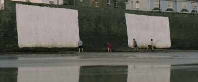 It's always
played on the beach - The Ghost of Richard Harris