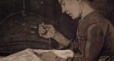 It's always very tempting
to draw a figure at rest. - Van Gogh: Of Wheat Fields and Clouded Skies