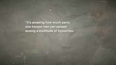 "It's amazing how much panic
one honest man can spread - Thomas Sowell: Common Sense in a Senseless World