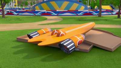 - It's an actual,
for real VroomBoard. - Ricky Zoom