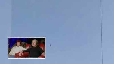 It's an alien
come to abduct you? - The Osbournes Want to Believe