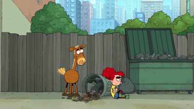 It's an alley!
It's cold and smelly. - It's Pony