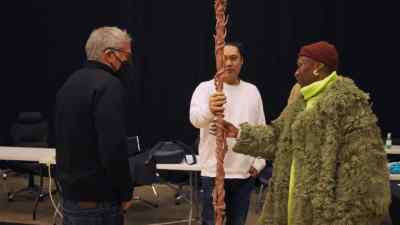 It's an ancient
Japanese practice - Defying Gravity: The Curtain Rises on Wicked
