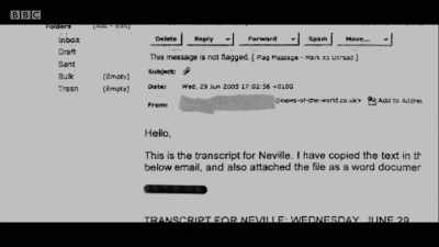 It's an e-mail that shows
phone hacking was widespread - The Rise of the Murdoch Dynasty