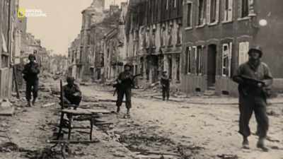 It's an eerie calm. - Hitler's Last Stand