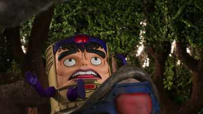 -It's an expression.
-[roars] - Marvel's M.O.D.O.K.