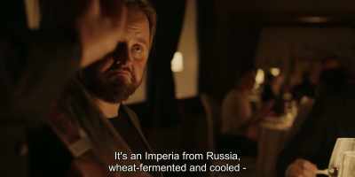 It's an Imperia from Russia,
wheat-fermented and cooled... - Another Round