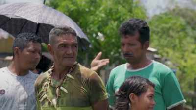IT'S AN OVERWHELMING AFFIRMATION
FOR CHIEF ANILDO. - Lost Cities of the Amazon
