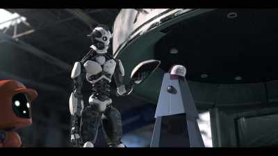 It's an X Bot Three, an early
computer entertainment system for humans. - Love & Death