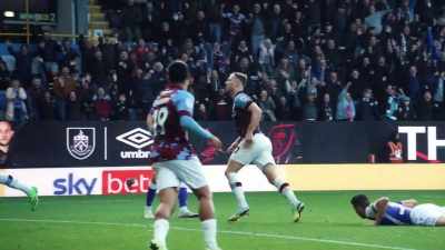 It's Ashley Barnes. Who else?
Three-nil to Burnley. - Mission to Burnley