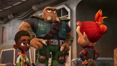 -It's attracted to the noise.
-[Lys gasps] - Star Wars: Young Jedi Adventures