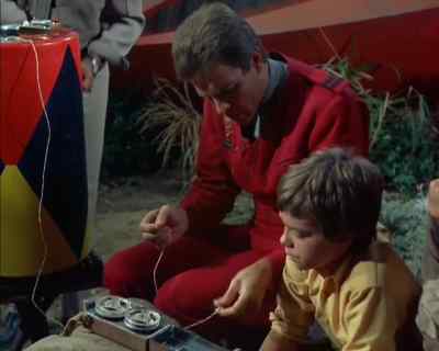 It's back there
somewhere.
I know it is. - Land of the Giants