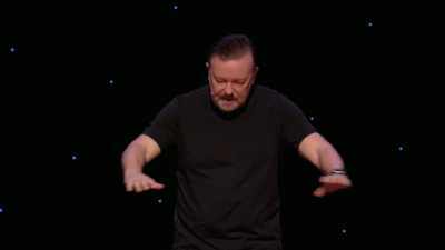 It's basically a converted wine cellar. - Ricky Gervais: SuperNature