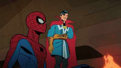 -It's becoming more and more common.
-[glass shatters] - Your Friendly Neighborhood Spider-Man
